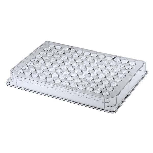 96-Well Plate, PS, V-Bottom, Clear